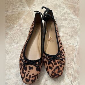 Time and Tru Women's String Bow Ballet Flats Size 9 1/2